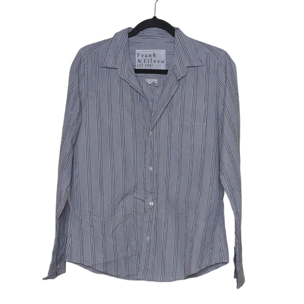 Frank & Eileen Barry Crinkle Shirt - Size L - NWOT